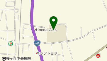 大和市立桜丘小学校の地図画像