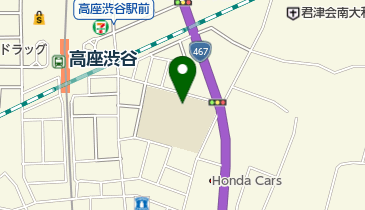 大和市立渋谷小学校の地図画像