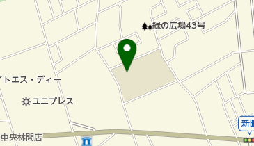 大和市立緑野小学校の地図画像