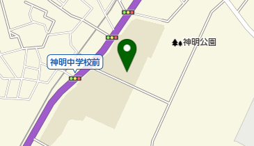 横須賀市立神明小学校の地図画像