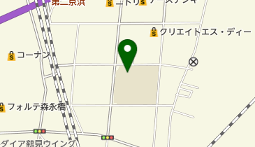 横浜市立市場小学校の地図画像