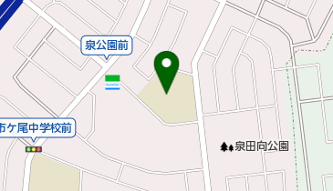 横浜市立荏田西小学校の地図画像
