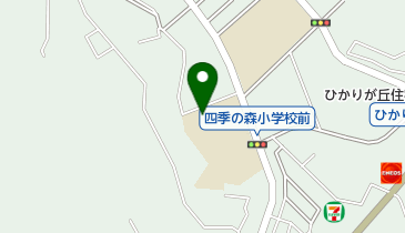 横浜市立四季の森小学校の地図画像