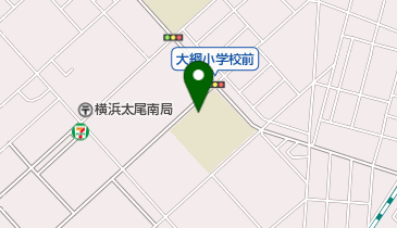 横浜市立大綱小学校の地図画像