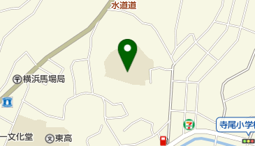 横浜市立上寺尾小学校の地図画像