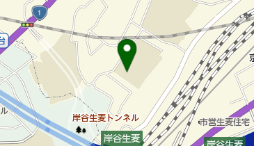横浜市立岸谷小学校の地図画像