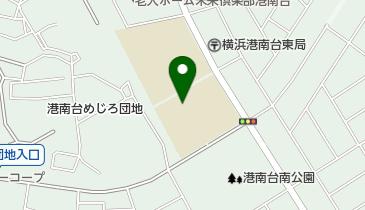 横浜市立港南台第一小学校の地図画像