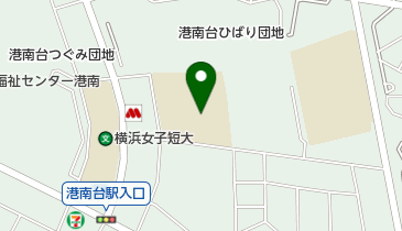 横浜市立港南台第二小学校の地図画像