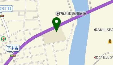 横浜市立下末吉小学校の地図画像