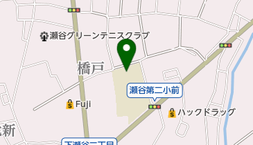 横浜市立瀬谷第二小学校の地図画像