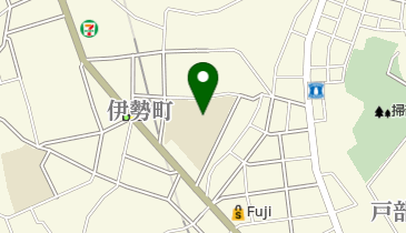 横浜市立戸部小学校の地図画像