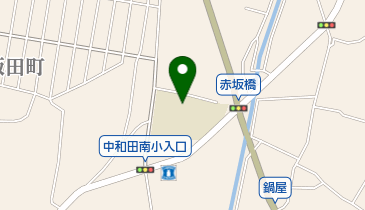 横浜市立中和田南小学校の地図画像