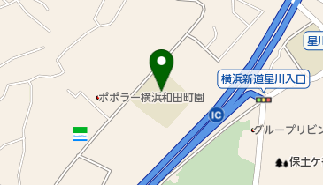 横浜市立仏向小学校の地図画像