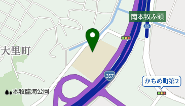 横浜市立本牧南小学校の地図画像