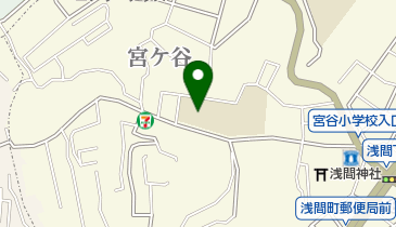 横浜市立宮谷小学校の地図画像