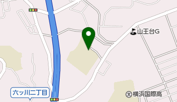 横浜市立六つ川小学校の地図画像