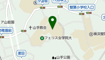 横浜市立元街小学校の地図画像