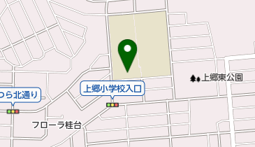 横浜市立上郷小学校の地図画像