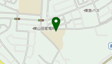 横浜市立山田小学校の地図画像