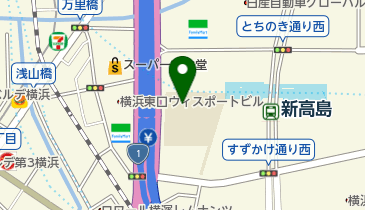 横浜市立みなとみらい本町小学校の地図画像