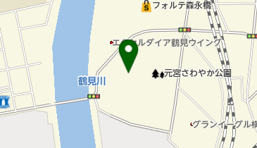 横浜市立市場小学校けやき分校の地図画像