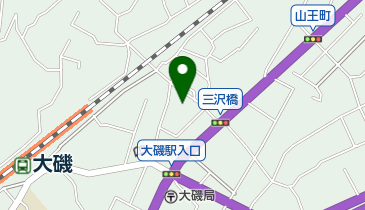 大磯町立大磯幼稚園の地図画像