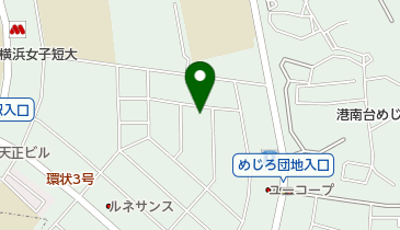港南台幼稚園の地図画像