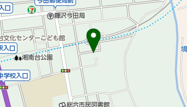 湘南台幼稚園の地図画像