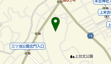 三ツ池幼稚園の地図画像