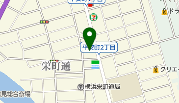 鶴見平和幼稚園の地図画像