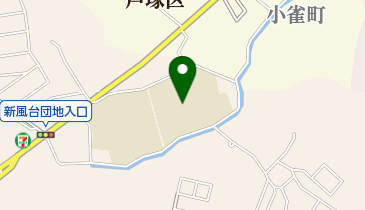 神奈川県立鎌倉支援学校の地図画像