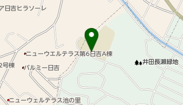 神奈川県立中原支援学校の地図画像