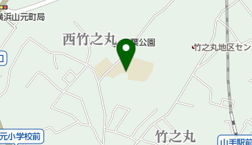 横浜訓盲学院の地図画像