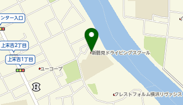 新鶴見ドライビングスクールの地図画像