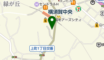 横須賀法律行政専門学校の地図画像