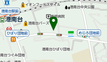 横浜市病院協会看護専門学校の地図画像