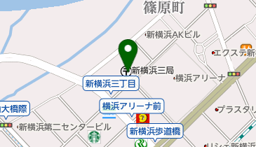 横浜デジタルアーツ専門学校の地図画像