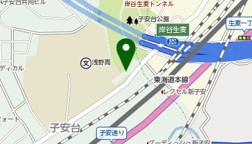 浅野工学専門学校の地図画像