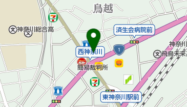 横浜リゾート&スポーツ専門学校の地図画像