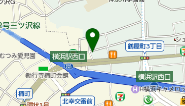横浜日建工科専門学校の地図画像