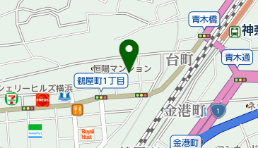 横浜公務員&IT会計専門学校の地図画像