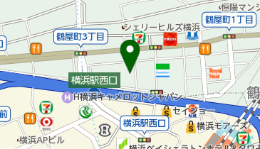横浜調理師専門学校の地図画像