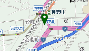 横浜医療専門学校の地図画像