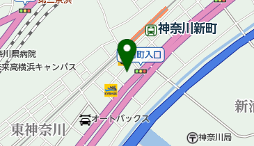 横浜中央看護専門学校の地図画像