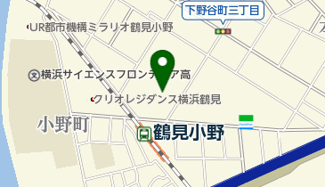 横浜市医師会聖灯看護専門学校の地図画像