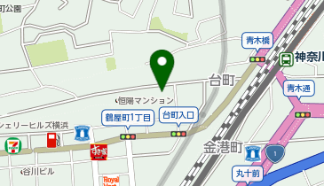 横浜動物専門学校の地図画像