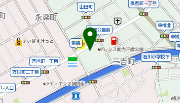 横浜ベルエポック美容専門学校の地図画像