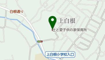 土と愛子供の家保育所の地図画像