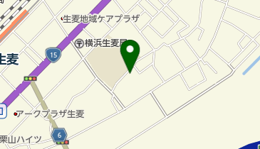生麦保育園の地図画像