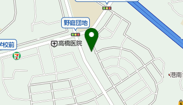 港南はるかぜ保育園の地図画像
